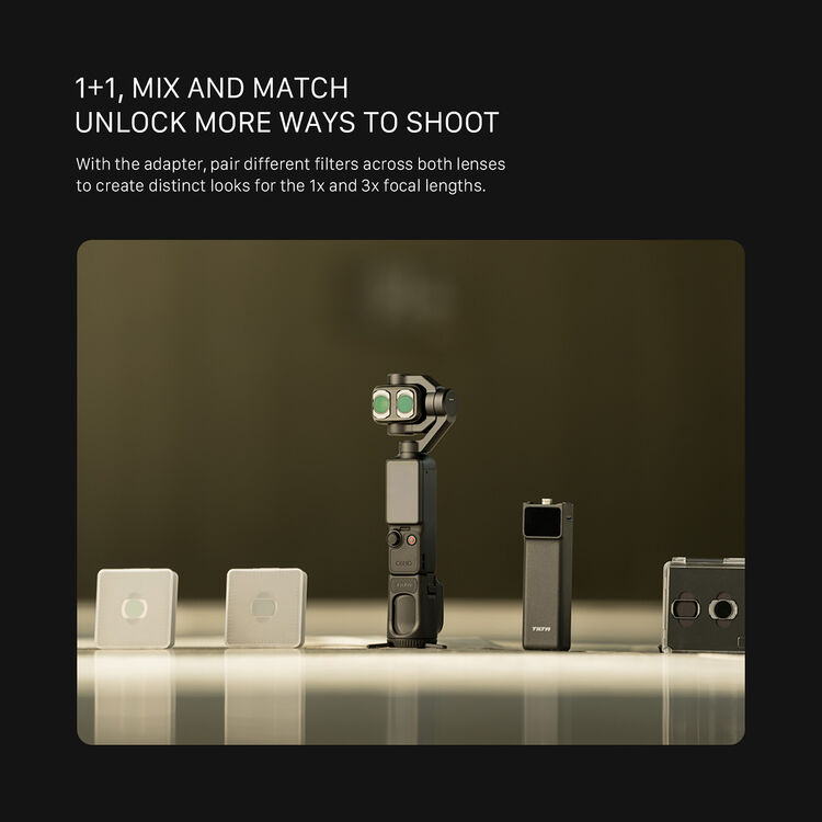 Tilta ND Filter Kit for Osmo Pocket 4P (Without Filter Carrying Case)