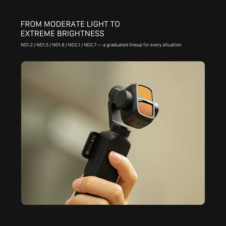 Tilta ND Filter Kit for Osmo Pocket 4P (Without Filter Carrying Case)