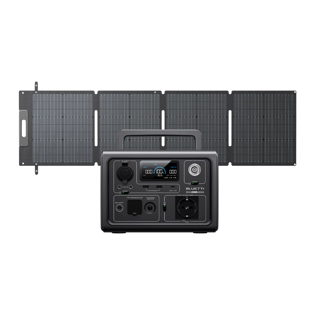 BLUETTI EB3A Portable Power Station | 600W 268Wh