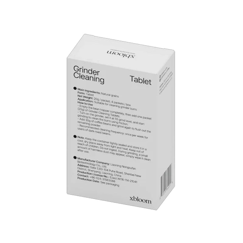 xBloom Grinder Cleaning Tablet PRO 20gx4