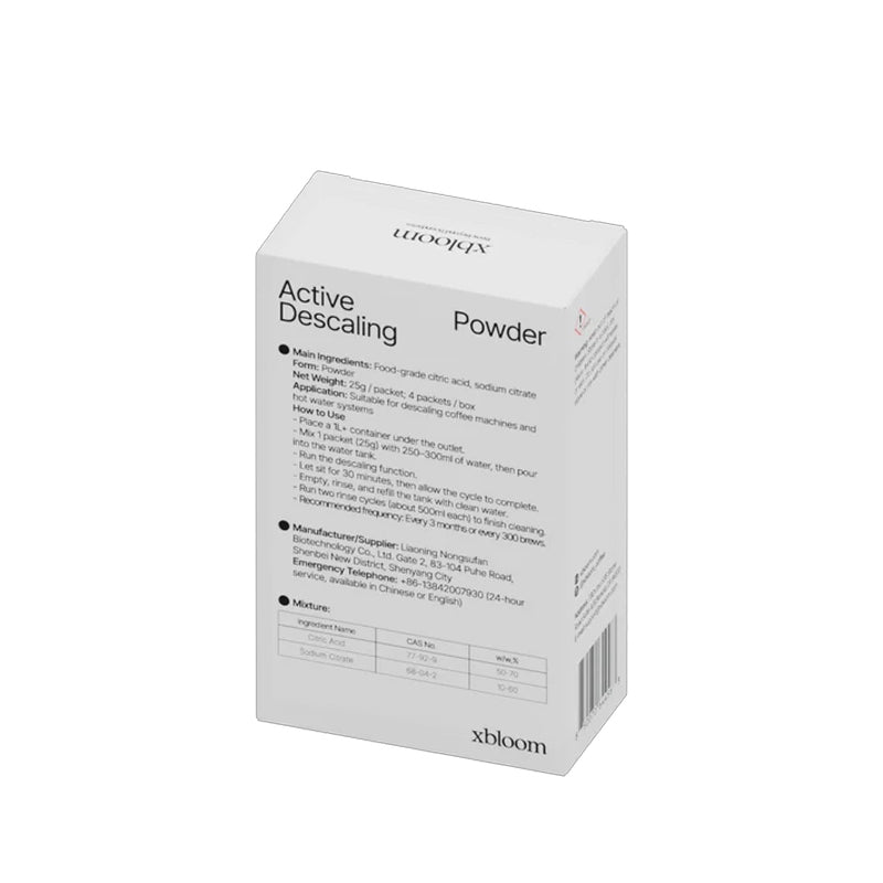 xBloom Active Descaling Powder PRO 25gx4