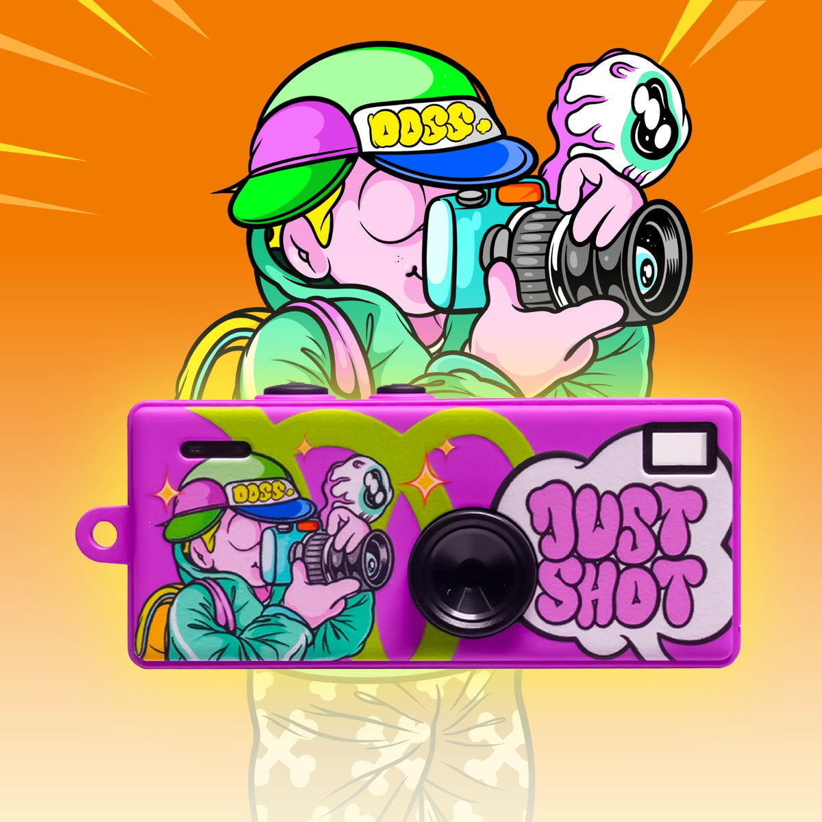 [SPECIAL LAUNCHING] DOSS × MUKLAY — Avangarde MICA III “Just Shoot” Purple + FREE MUKLAY Tote Bag (Limited Stock)