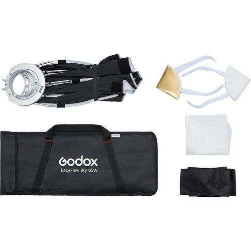 Godox BowensMount Foldable Radar Dome in Black and White 
EazyFlow Bty65 (Black/White)