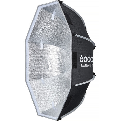 Godox BowensMount Foldable Radar Dome Black and Silver EazyFlow Bty65 (Black & Silver)