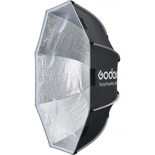 Godox BowensMount Foldable Radar Dome in Black and White EazyFlow Bty85 (Black & Silver)