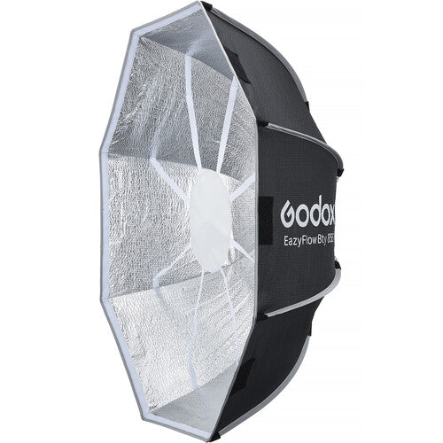 Godox BowensMount Foldable Radar Dome in Black and White EazyFlow Bty85 (Black & Silver)