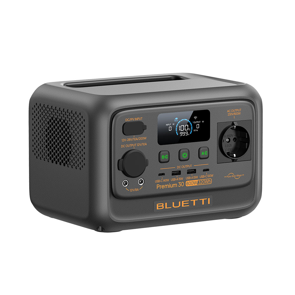 BLUETTI Premium 30 V2 Portable Power Station | 600W 320Wh
