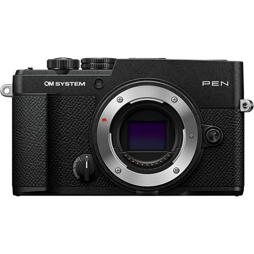 OM SYSTEM PEN Mirrorless Camera Body Only (Black)