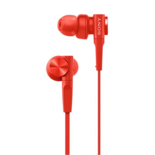 Sony MDR-XB55AP Extra Bass Headset Red