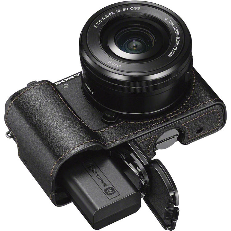 Sony LCSEBD Form Fitting Case for a5000 and a5100 Mirrorless Cameras (Black)
