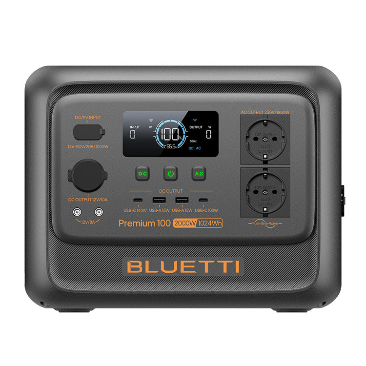 BLUETTI Premium 100 V2 | 2000W 1024Wh