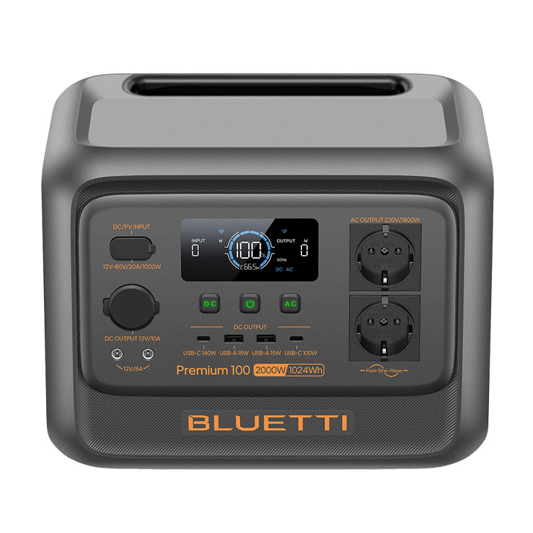 BLUETTI Premium 100 V2 | 2000W 1024Wh