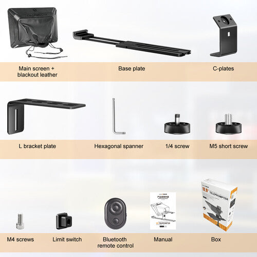LENSGO TC12 Teleprompter for Smartphones and Cameras
