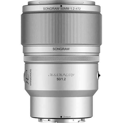 Songraw AF 50MM F1.2 MS Mirrorless Camera Lens (Nikon Z Mount) CL1015