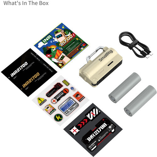 SmallRig Battery and Charger Kit (Brown) 6089