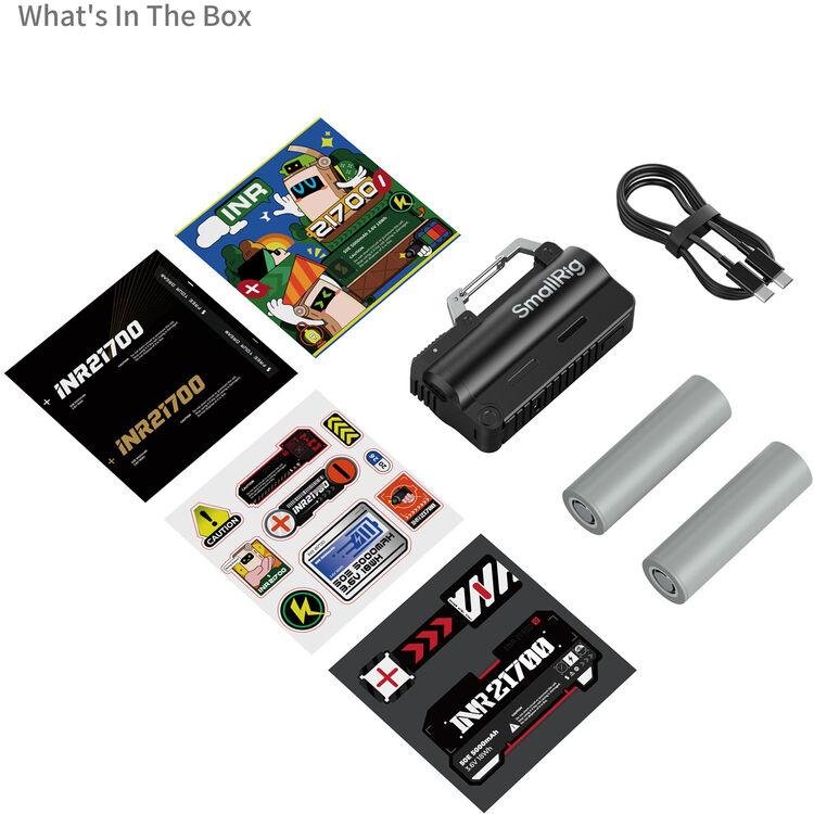 SmallRig Battery and Charger Kit (Black) 6091