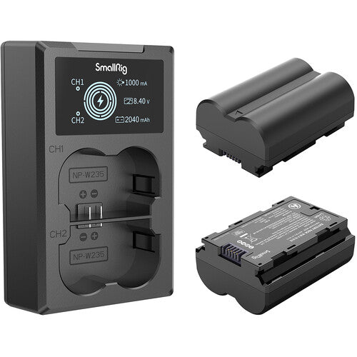 SmallRig NP-W235 Camera Battery and Charger Kit 3822