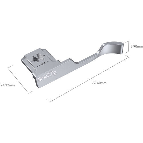 SmallRig Thumb Grip for FUJIFILM X100VI / X100V (Silver) 4566