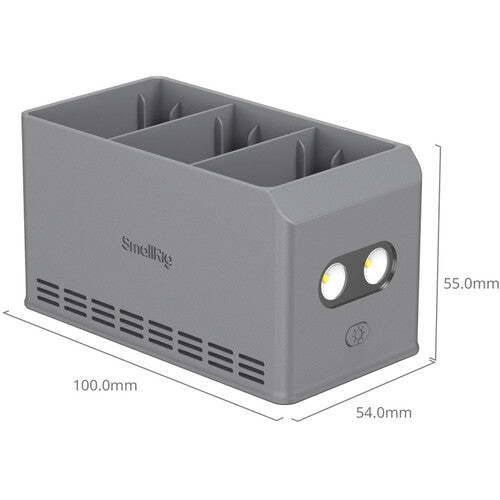 SmallRig 100W Battery Charger for DJI Mini 5 / 4 / 3 Pro 6502
