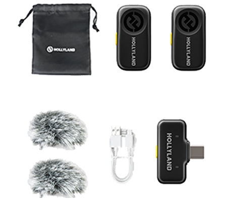 Hollyland Lark A2 Mini Dou (Type-C) without Charging Case