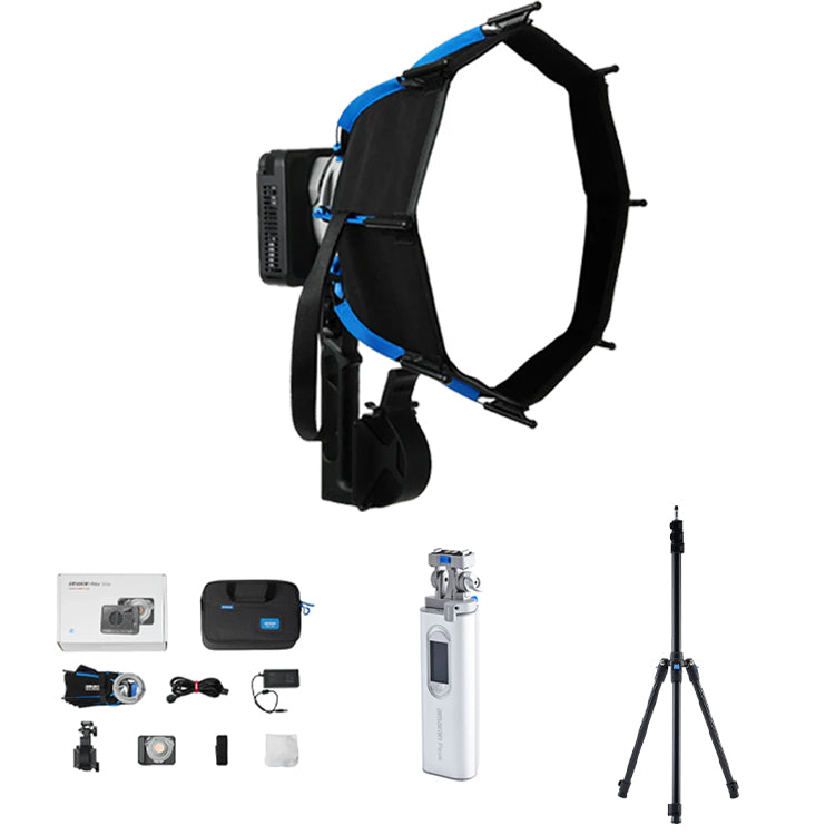 Amaran Ray 120C RGB Color Creator Kit with  Amaran Peak and Light Stand (2m)