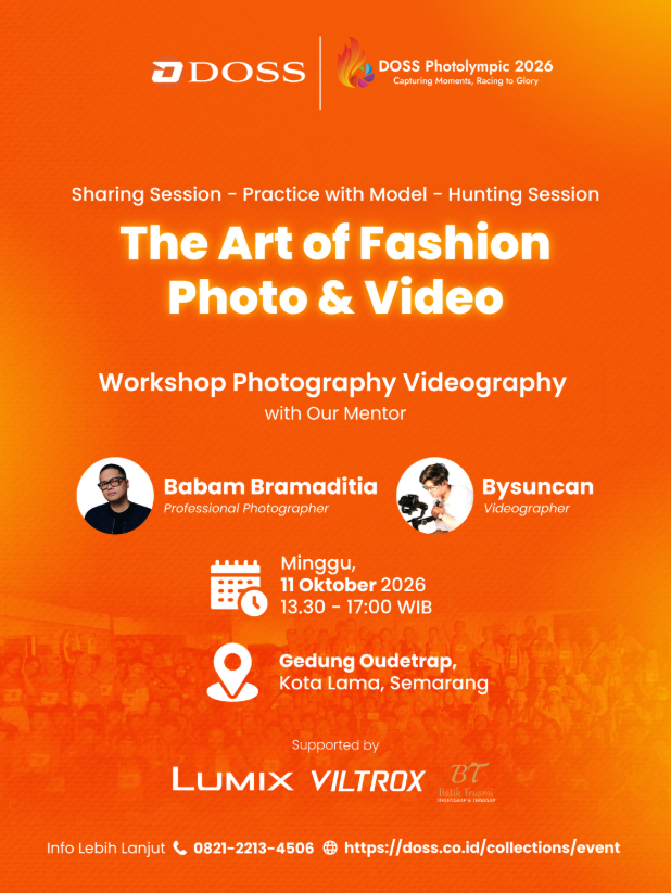 SMG - DOSS PHOTOLYMPIC 2026: THE ART OF FASHION PHOTO & VIDEO