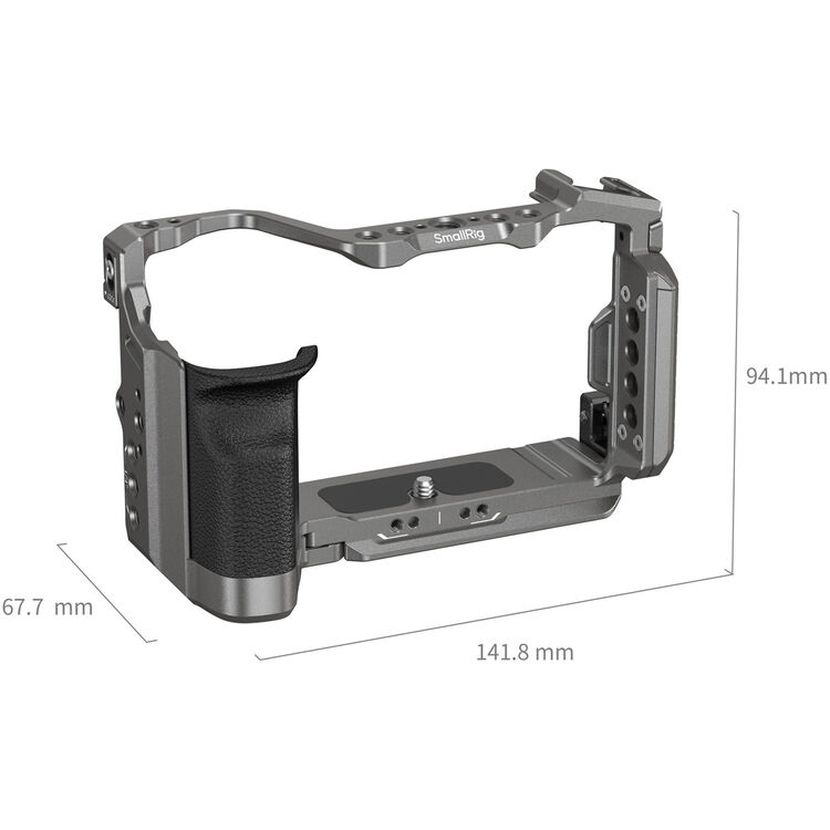 Smallrig HawkLock Quick Release Cage Kit with Silicone Handle for Sony Alpha 7C II / 7CR 5198