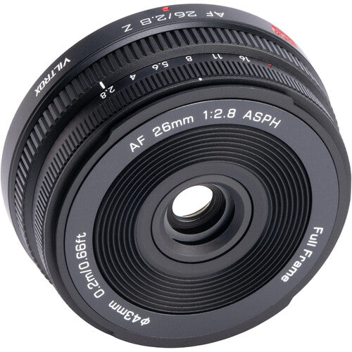 Viltrox AF 26MM F2.8 EVO Series for Nikon Z-Mount FF