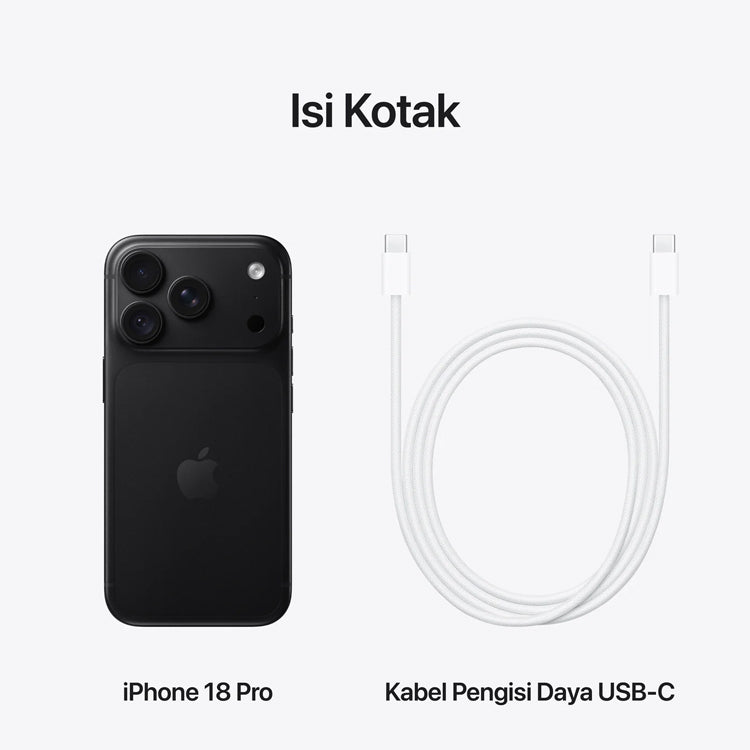 Apple iPhone 18 Pro 256GB Black MJRP4SA/A