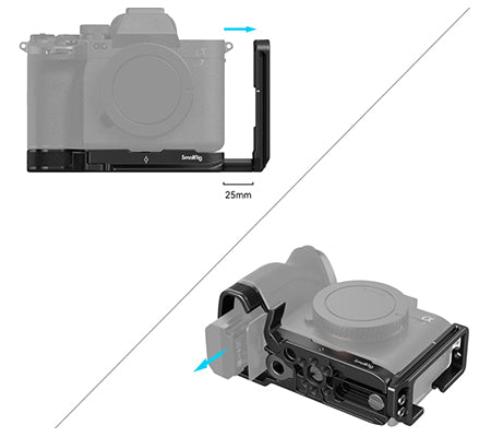 SmallRig L-Bracket for Sony Alpha 7 IV / Alpha 7S III / Alpha 1 / Alpha 7R IV / Alpha 9 II 3660B