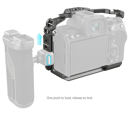 SmallRig HawkLock Quick Release Cage for Sony Alpha 7R V / Alpha 7 IV / Alpha 7S III / Alpha 1 / Alpha 7R IV 4481