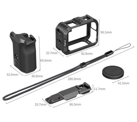 SmallRig Basic Cage Kit (for DJI Osmo Action 6) 6037