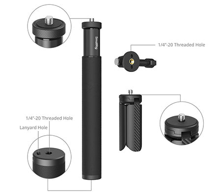 SmallRig Selfie Stick Support for DJI Osmo Action 6 / Nano 6362
