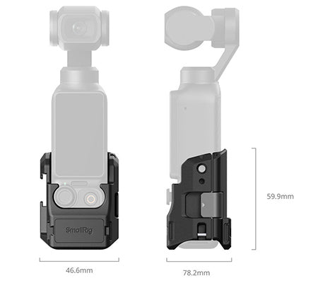 SmallRig Cage for DJI Osmo Pocket 4P / 4 / 3 and Xtra Muse (Basic Edition) 6002