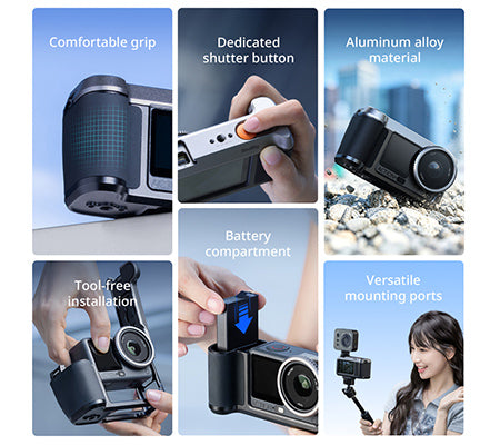 SmallRig Dedicated Street Photography Cage for DJI OSMO Action 6 5891