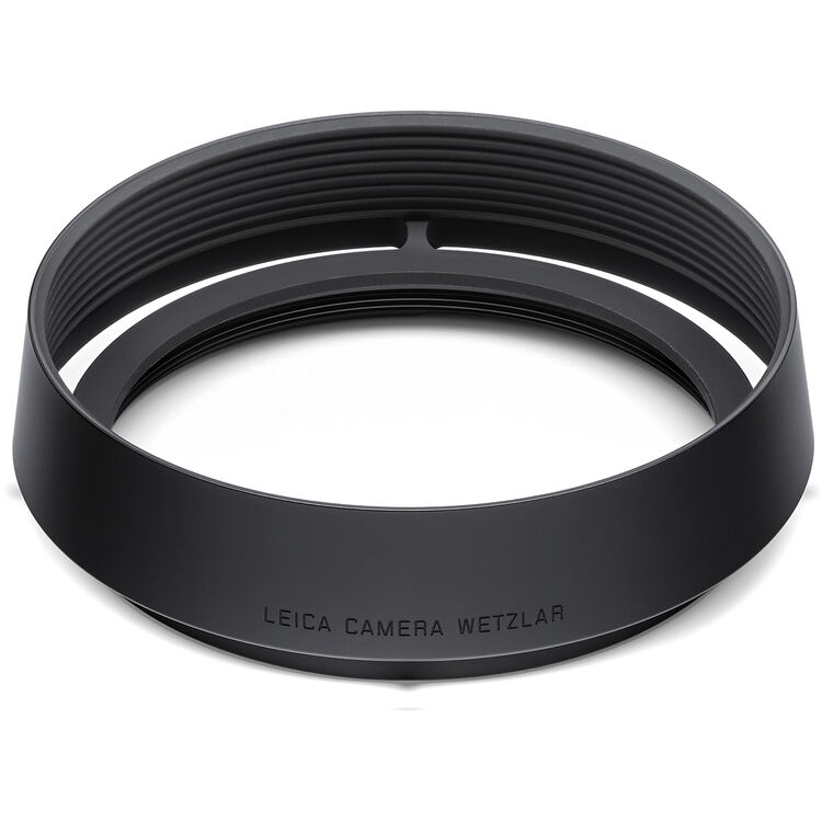 Leica Round Lens Hood Q Aluminum Black 19657