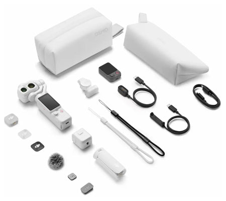 DJI Osmo Pocket 4P Vlog Combo (White)