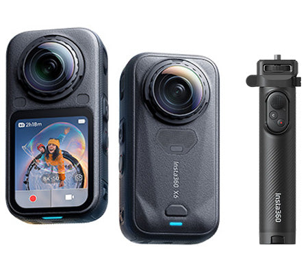 Insta360 X6 Travel Bundle (Midnight Black)