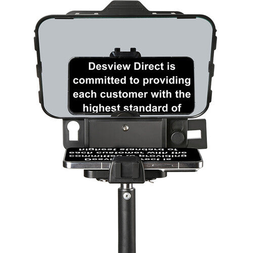 Desview P8 11Inch Teleprompter for Smartphones and Tablets