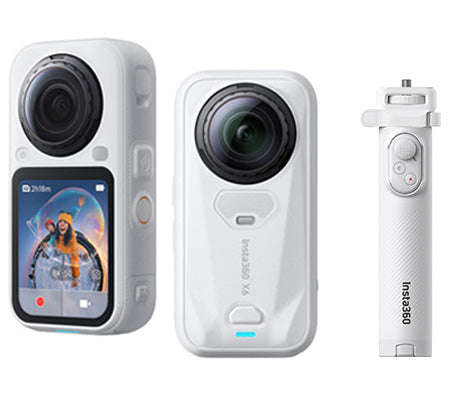 Insta360 X6 Travel Bundle Arctic White