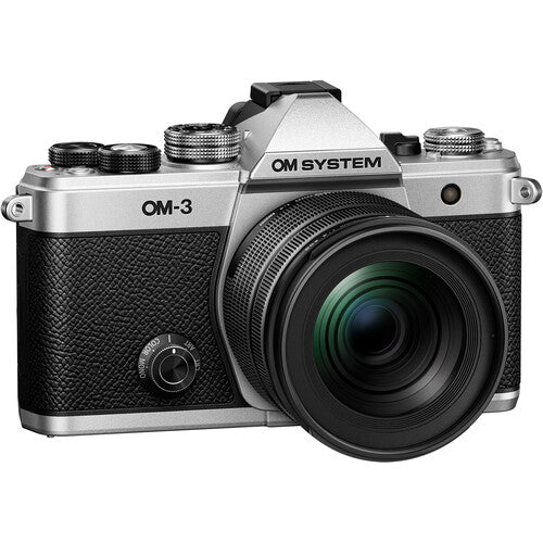 OM SYSTEM OM-3 Mirrorless Camera with 12-45mm F4.0 PRO Lens Kit + M.ZUIKO DIGITAL ED 12-40mm F2.8 PRO II
