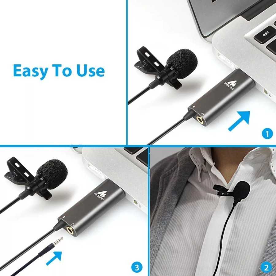 Maono AU-UL20 USB Lavalier Microphone