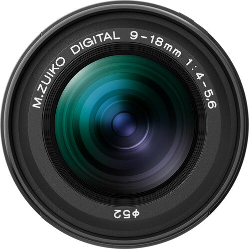 OM SYSTEM M.ZUIKO DIGITAL ED 9-18mm F4.0-5.6 II Lens (Black)