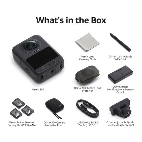 DJI Osmo 360 Adventure Combo