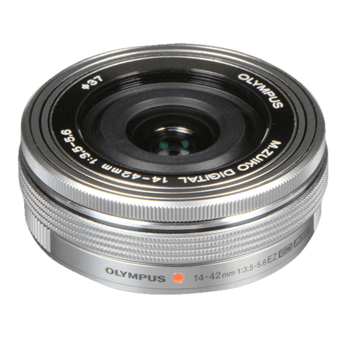 OM SYSTEM M.ZUIKO DIGITAL ED 14-42mm F3.5-5.6 EZ Lens (Silver)
