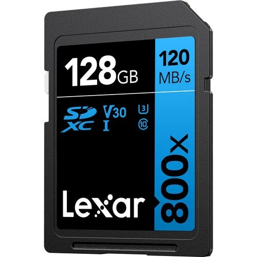 Lexar 128GB Professional 800x SDXC UHS-I Memory Card
