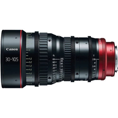 Canon CN-E 30-105mm T2.8 L S Telephoto Cinema Zoom Lens EF Mount