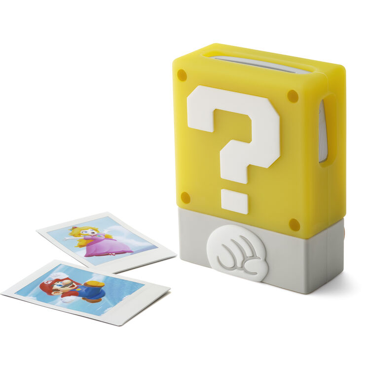 Fujifilm Instax Mini Link 3 Smartphone Printer with Super Mario Question Block