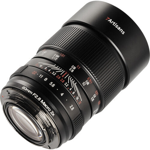 7Artisans 60mm F2.8 Macro 2x Sony E Mount (Black)