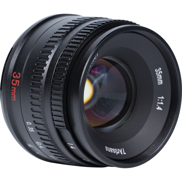 7Artisans 35mm F1.4 APSC Canon EOS-R Mount Black